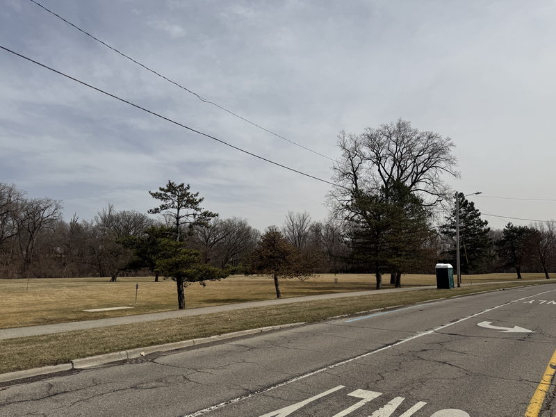 Mott Park Golf Course (Mott Park Disc Golf Course) - March 15 0011 Photo (newer photo)